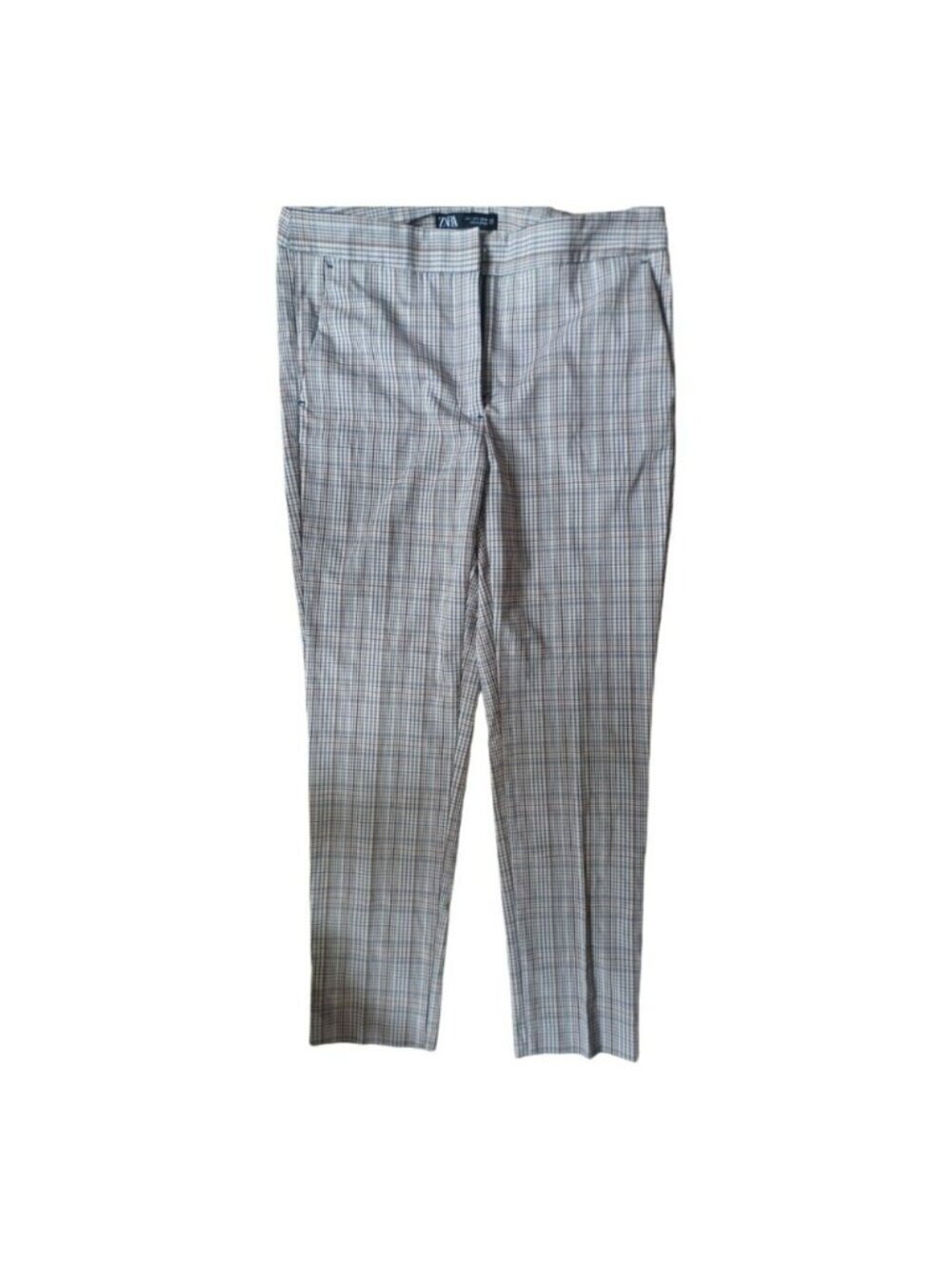Zara Plaid Narrow Pants /leggings L
